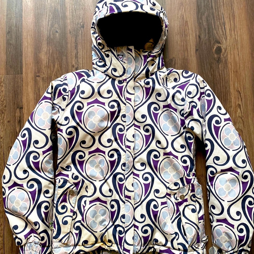 Roxy Pattern Ski or Snowboard or Winter Jacket